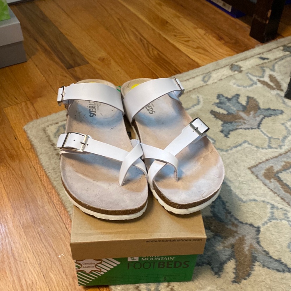 White Sandals